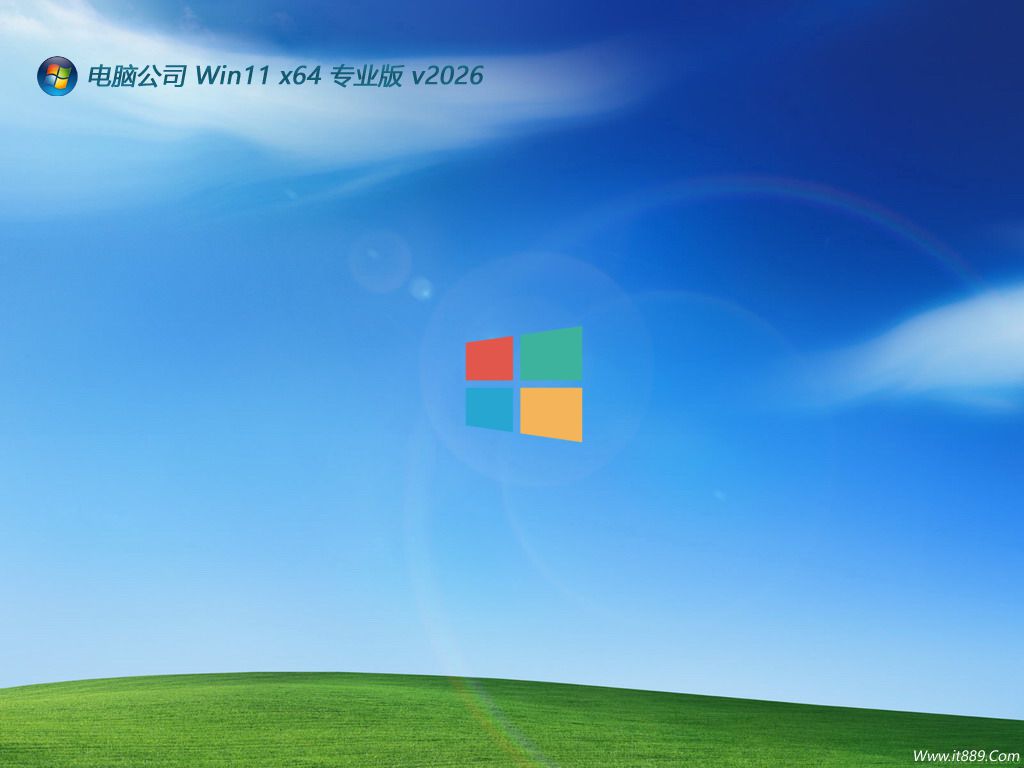 电脑公司 最新win11青年标准版 64位 V2026.10